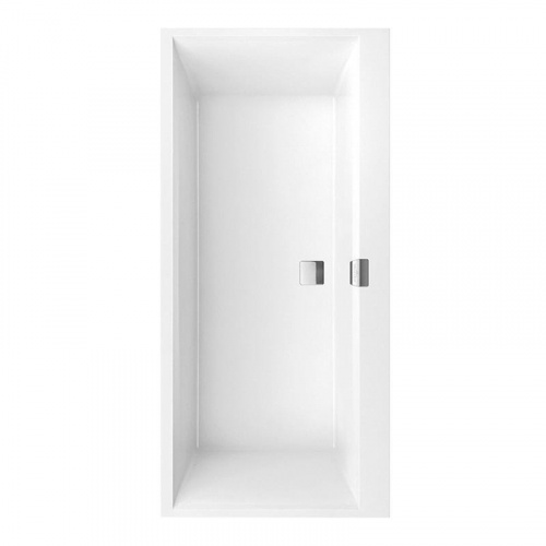 Ванна Villeroy&Boch Squaro Edge 12 170x75 Duo UBQ170SQE2DV-01, Quaryl®