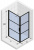 Душевой уголок Riho Grid GB201, GB2090100, 100 х 90 см, стекло прозрачное, профиль черный Душевой уголок Riho Grid GB201, GB2090100, 100 х 90 см, стекло прозрачное, профиль черный