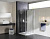 Душевой уголок CEZARES CRYSTAL-S-A-2 условн. размеры, мм:1200x1200x1900 габариты с диап. рег., мм:(1175-1200)x(1175x1200)x1900 шир. входа, мм:795