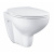Унитаз подвесной Grohe Bau Ceramic 39351000, безободковый, крышка микролифт Унитаз подвесной Grohe Bau Ceramic 39351000, безободковый, крышка микролифт