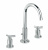 Смеситель Grohe Atrio 20008 000 для раковины на 3 отв., керамические вентили