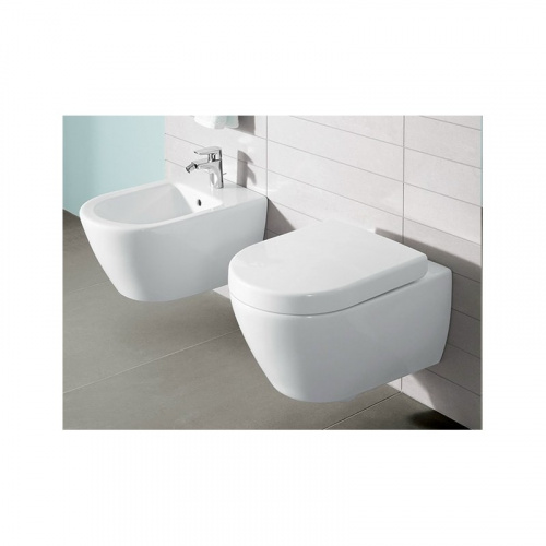 Унитаз подвесной Villeroy&Boch Subway 2.0 5606 R001, безободковый, альпийский белый