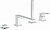 Смеситель Grohe Eurocube 19897000 для ванны/душа