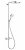 27129400 Raindance Select S 240 2jet Showerpipe, ½’, белый/хром 27129400 Raindance Select S 240 2jet Showerpipe, ½’, белый/хром