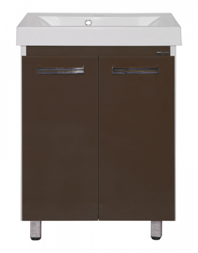 Джулия QVATRO - 65 Тумба прямая коричневая Л-Джк01065-1410Пр
