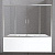 Душевая шторка на ванну BELBAGNO UNIQUE-VF-2 матовая усл. разм., мм:(1500-1800)x1400 габ. с диап. рег., мм:(1500-1800)x1400 Шир. вх., мм:760