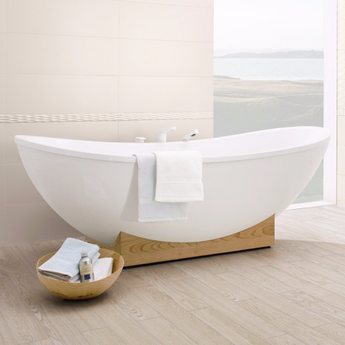 Акриловая ванна Villeroy&Boch My Nature 190 x 80 см UBA190NAT7V-01 без опоры