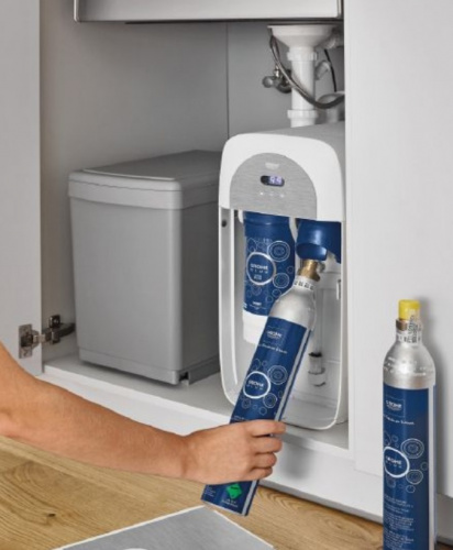 Смеситель Grohe Blue Home 31455DC0 с функцией фильтрации и газирования воды
