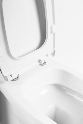 Унитаз подвесной BelBagno Lago BB128CH, безободковый