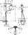 27255400 Croma Select S 180 2jet Showerpipe, с однорычажным смесителем 27255400 Croma Select S 180 2jet Showerpipe, с однорычажным смесителем