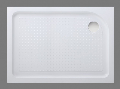Акриловый душевой поддон BELBAGNO TRAY-BB-AH, левый 1000х800х150