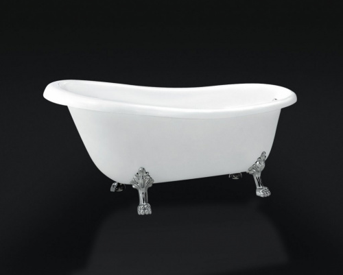 Ванна акриловая отдельностоящая BelBagno, цвет: Bianco