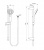 Ideal StandartB2234AA IDEALRAIN Душевой гарнитур со штангой EVO DIAMOND L3 Ideal StandartB2234AA IDEALRAIN Душевой гарнитур со штангой EVO DIAMOND L3