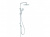Душевая система Kludi Freshline Dual Shower System 6709005-00 без смесителя