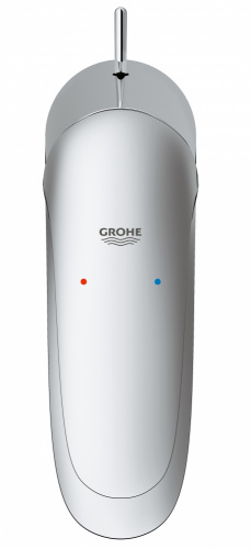 Eurostyle 2015 Solid Смеситель Grohe для раковины со сливным гарнитуром S-Size
