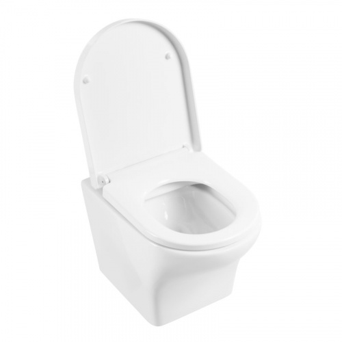 Унитаз подвесной BelBagno Kraft BB064CHR, безободковый