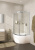 Душевой уголок Riho Lucena Quadrant GSET021 90 x 90 см, четверть круга, стекло прозрачное