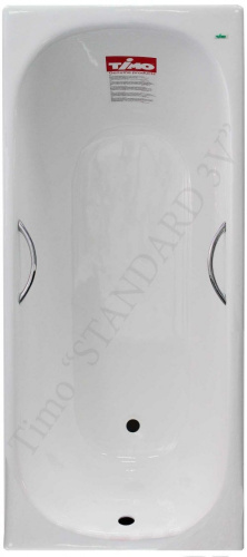 Чугунная ванна Timo "Standard 3V" И0000010 170 x 75 х 46 с ручками