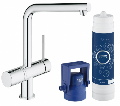 Смеситель Grohe Blue Minta New Pure 31345002 для кухонной мойки с фильтром