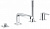 Смеситель Grohe Quadra 19579000 для ванны
