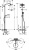 26792000 Croma Select 280 Air 1jet Showerpipe для ванны с термостатом 26792000 Croma Select 280 Air 1jet Showerpipe для ванны с термостатом