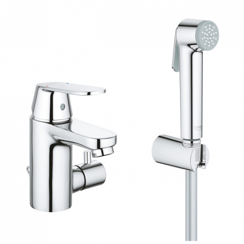 Смеситель для раковины Grohe Eurosmart Cosmopolitan 23433000, с гигиеническим душем, хром
