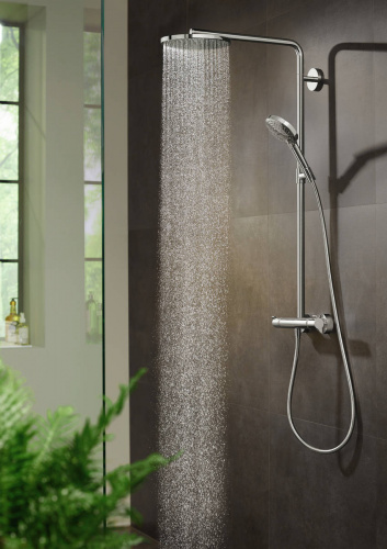 27633000 Raindance Select S Showerpipe 240 1 jet with PowderRain