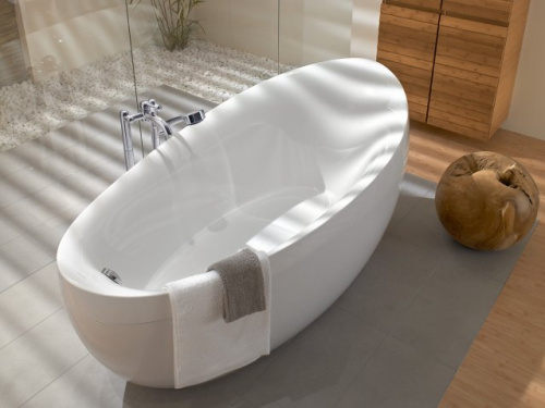 Ванна акриловая Villeroy&Boch Aveo UBQ194AVE9T1V-96, 190x95 см, star white, бесшовная