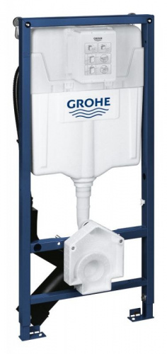 Инсталляция Grohe с безободковым унитазом Grohe Sensia Arena 39354SH0 с биде и феном, сиденье с микролифтом