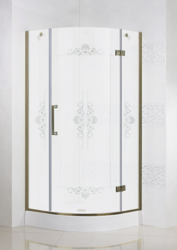 Душевой уголок CEZARES MAGIC-R1-ROYAL PALACE условн. размеры, мм:900х900х1950 габариты с диап. рег., мм:(894-906)х(894-906)х1950 шир. входа, мм:730