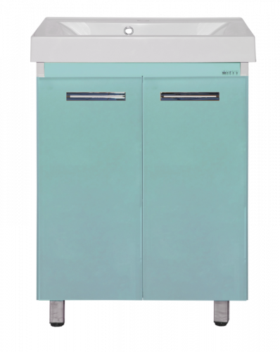 Джулия QVATRO - 65 Тумба прямая голубая Л-Джк01065-0610Пр