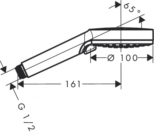26330400 Ручной душ Crometta Vario