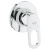 Гигиенический душ со смесителем Grohe BauLoop 124895, ручной, хром