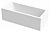 Ванна акриловая CEZARES PLANE 180х80х49, аэромассаж (a), исполнение: хром