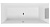 Ванна Villeroy&Boch Squaro UBQ170SQR2V-01, 170x75 см, alpin