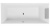 Ванна Villeroy&Boch Squaro UBQ170SQR2V-01, 170x75 см, alpin