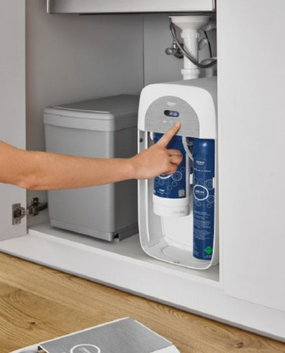 Смеситель Grohe Blue Home 31455DC0 с функцией фильтрации и газирования воды