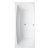 Ванна Villeroy&Boch My Art UBQ180MYA2V-96, 180x80 см, star white