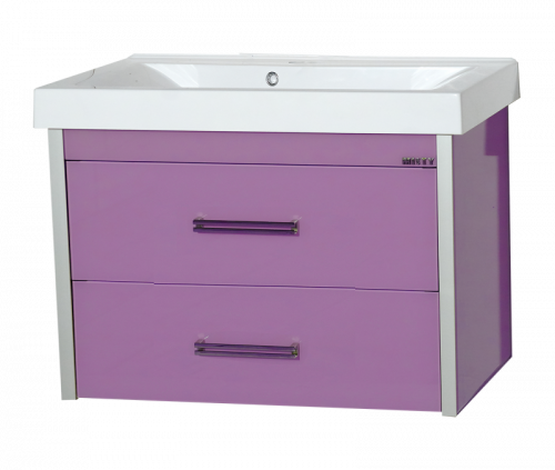 Джулия Qvatro - 75 с 2-мя ящиками сиреневая Л-Джк01075-1510П2Я