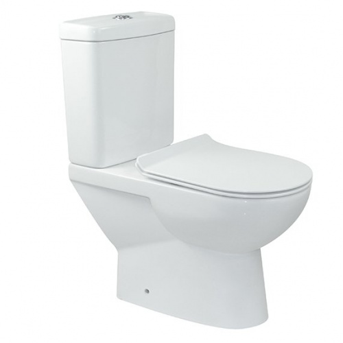 Чаша унитаза безободкового, P-trap BelBagno, серия RICCO