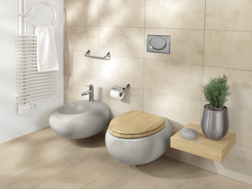 Биде Villeroy&Boch Pure Stone 5470 01R2 подвесное