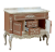 Bianco -100 Тумба с 2 ящ. коричн. серебряная патина Л-Бья01100-1391282Я Bianco -100 Тумба с 2 ящ. коричн. серебряная патина Л-Бья01100-1391282Я