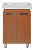 Джулия QVATRO - 60 Тумба прямая оранжевая Л-Джк01060-1310Пр