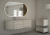 Акриловый топ Solid Surface для тумбы, CEZARES SOHO 150, исполнение: Белый