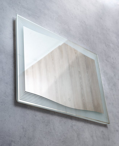 Зеркало BELBAGNO SPC-LNS-700-700-LED-TCH Зеркало с встроенным светильником и сенсорным выключателем, 12W, 220-240V, 700x30x700 