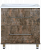 Марта - 80 Тумба напольная цинк П-Мрт01080-211