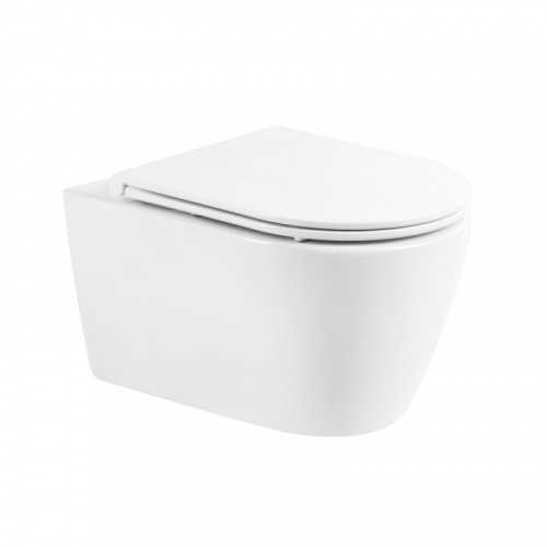 Унитаз подвесной BelBagno Marino BB105CHR, безободковый