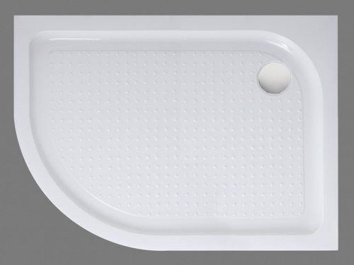 Акриловый душевой поддон BELBAGNO TRAY-BB-RH, правый Радиус:550 1200х800х150