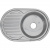Мойка 7750 R MELANA 0,8/180 врезная овальная с сифоном (093 t R *10)