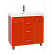 Джулия Qvatro - 90 тумба с 3-мя ящиками красная Л-Джк01090-0410Пр3Я